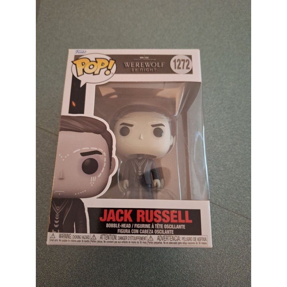 Funko Pop! Marvel: Werewolf By Night – Jack Russell #1272 Vinyl Figure – New in